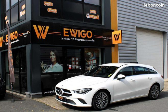Mercedes Classe CLA ng Brake Classe 2.0 200 D 150 ch PROGRES Blanc de 2019