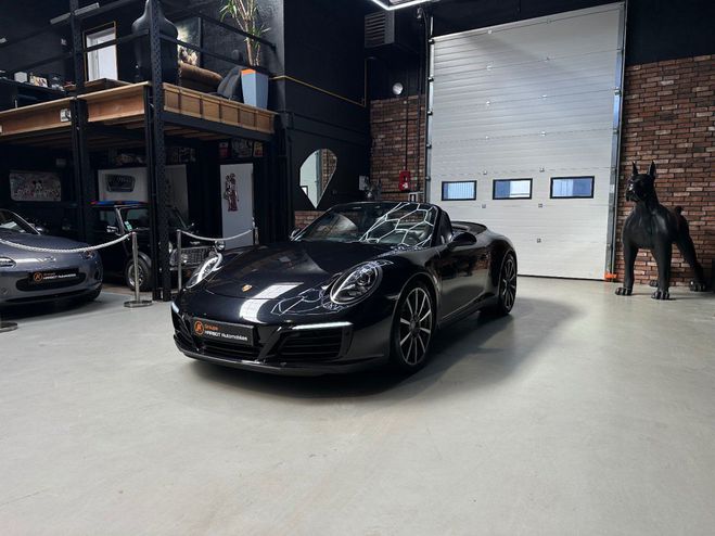 Porsche 911 CARRERA CABRIOLET 3.0i 370 PDK Noir de 2016