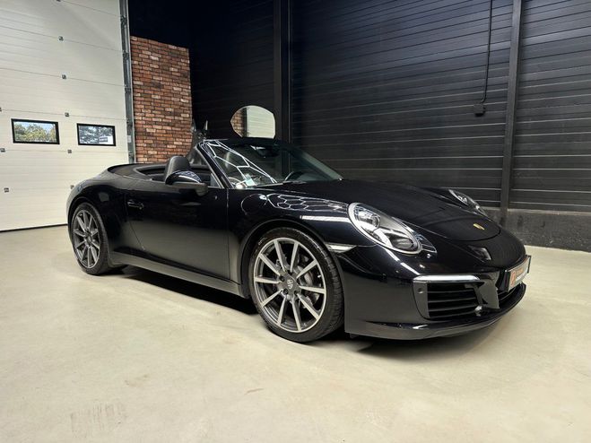 Porsche 911 CARRERA CABRIOLET 3.0i 370 PDK Noir de 2016
