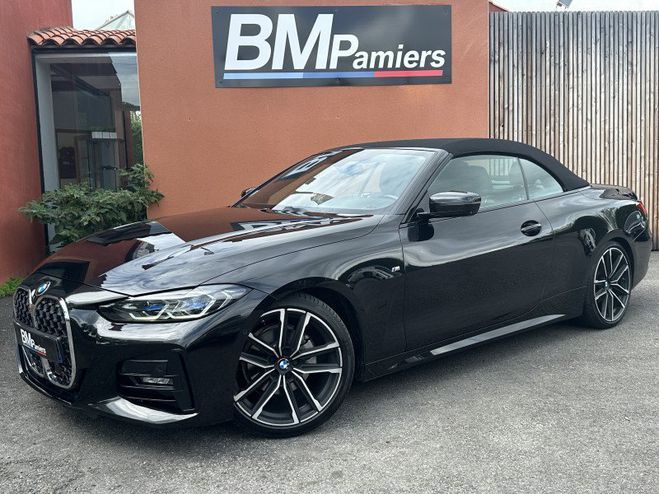 BMW Serie 4 CABRIOLET (G23) 420IA 184CH M SPORT Noir de 2021