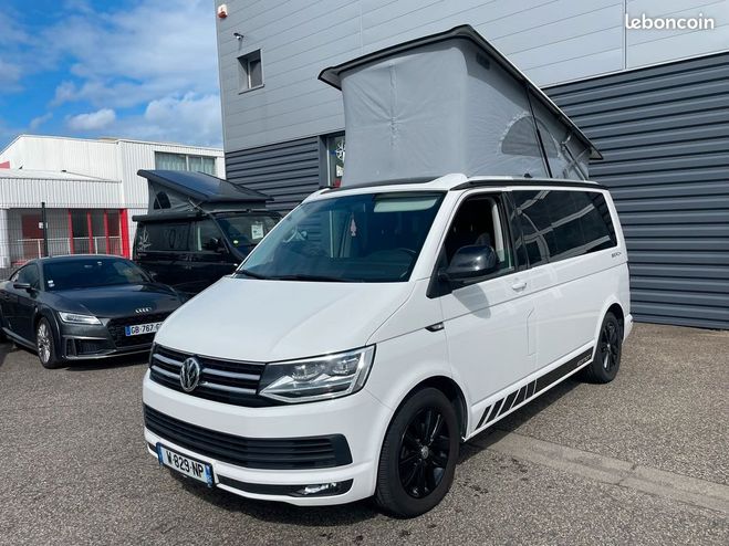 Volkswagen California VW T6 BEACH EDITION 2.0L TDi 150Ch 120mk Blanc de 2017