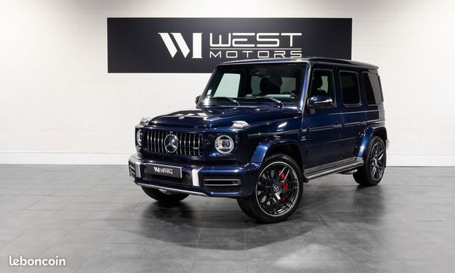 Mercedes Classe G G63 AMG V8 4.0 585 ? Franais Toit Pano  Bleu de 2019