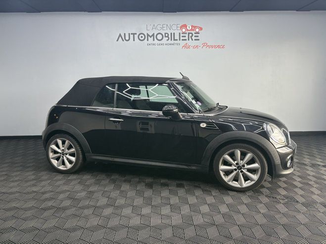 Mini One 1.6 122CV COOPER II CABRIOLET R57 Noir de 2014