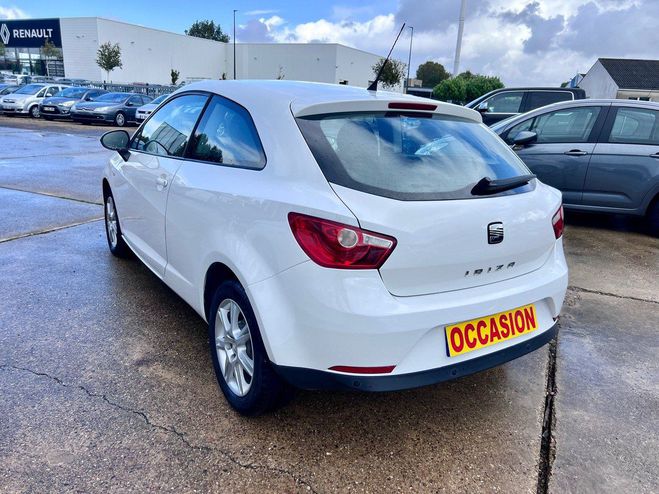 Seat Ibiza 1,2 12V TDI 75CH REFERENCE. / DISTRI OK Blanc de 2011