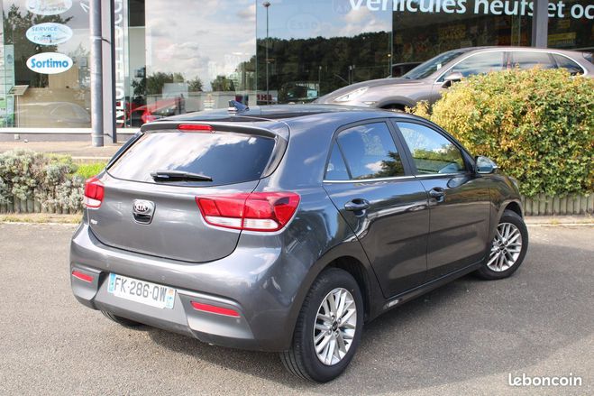 Kia Rio IV 1.2 84 5CV ISG DESIGN Premire Main G Gris de 2019