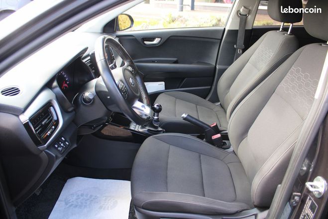 Kia Rio IV 1.2 84 5CV ISG DESIGN Premire Main G Gris de 2019