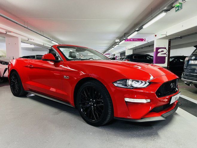 Ford Mustang CONVERTIBLE 5.0 V8 450CH GT****FRANAISE Rouge de 2019