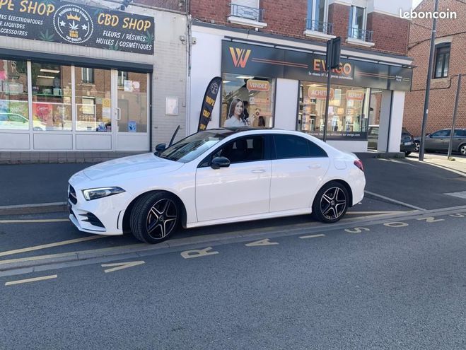 Mercedes Classe A LIMOUSINE 1.5 180 D 115 AMG LINE 7G-DCT  Blanc de 2019