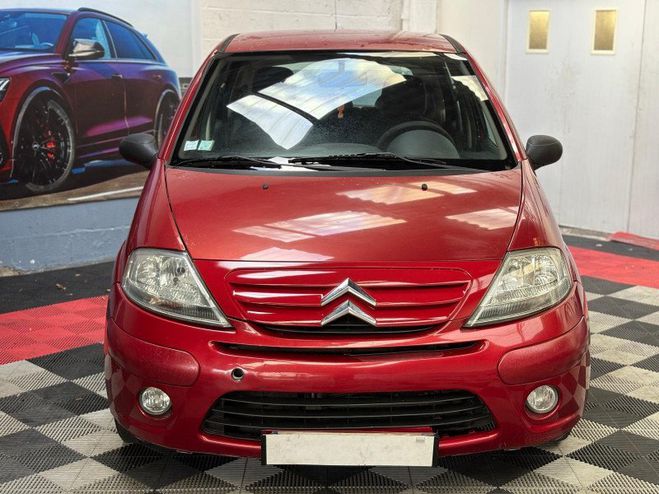 Citroen C3 1.4 HDI70 PACK CLIM Rouge de 2009