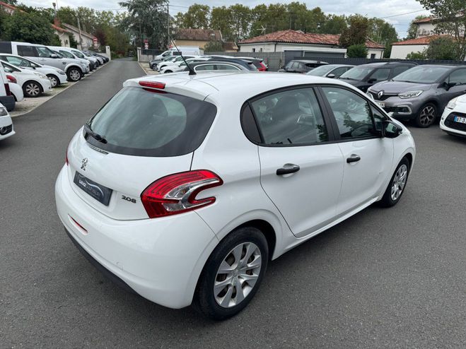 Peugeot 208 Access 1,4 hdi 68ch clim Blanc de 2013