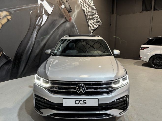 Volkswagen Tiguan 2.0 TDI 200 DSG7 R-Line 4Motion Toit Ouv Gris Clair de 2021