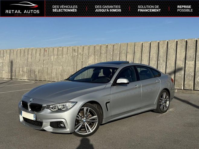 Cliquer pour voir la photo suivante BMW Serie 4 Gran Coupe 418dA 143ch M Sport Gris métallisé de 2014