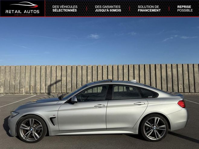 BMW Serie 4 Gran Coupe 418dA 143ch M Sport Gris mtallis de 2014