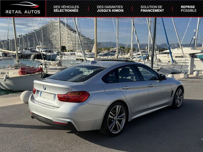 BMW Serie 4 Gran Coupe 418dA 143ch M Sport Gris mtallis de 2014