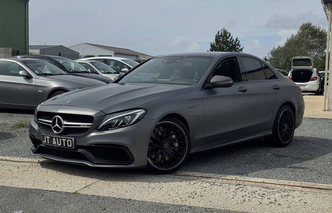 Cliquer pour voir la photo suivante Mercedes Classe C IV (W205) 63 AMG Speedshift MCT GRIS C de 2017