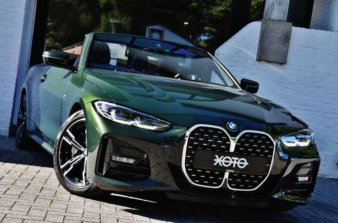BMW Serie 4 430 i AS CABRIO M SPORT Vert Mtallis de 