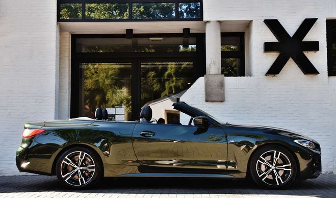 BMW Serie 4 430 i AS CABRIO M SPORT Vert Mtallis de 