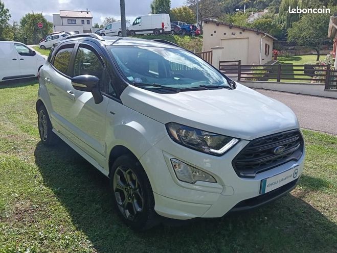 Ford Ecosport 1.0 EcoBoost 125ch ST-Line Garantie 12 m Blanc de 2018