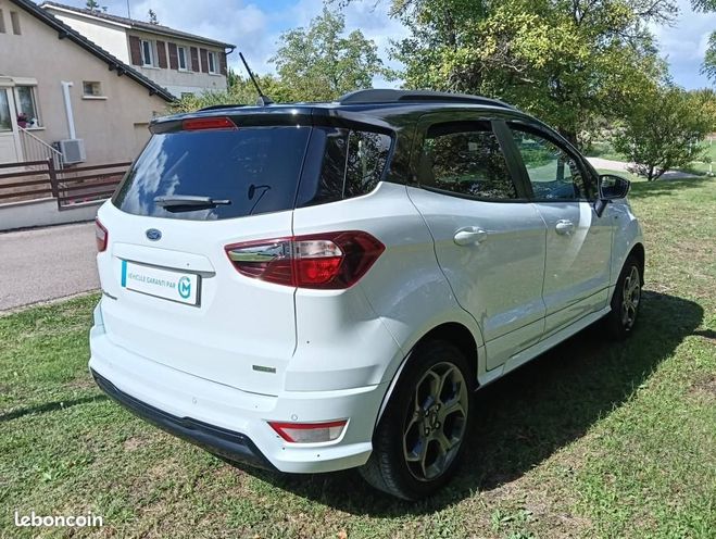 Ford Ecosport 1.0 EcoBoost 125ch ST-Line Garantie 12 m Blanc de 2018