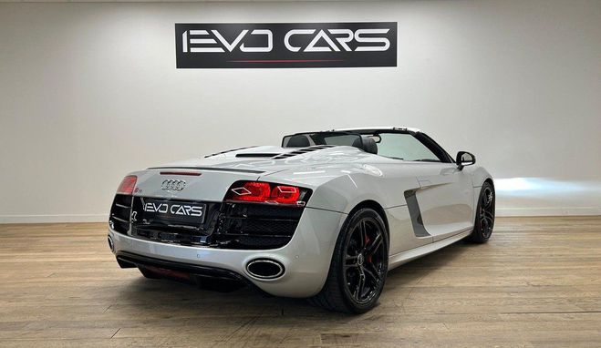 Audi R8 Spyder V10 5.2 FSI 525 ch Quattro R-Tron Gris de 2012