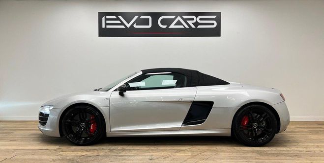 Audi R8 Spyder V10 5.2 FSI 525 ch Quattro R-Tron Gris de 2012