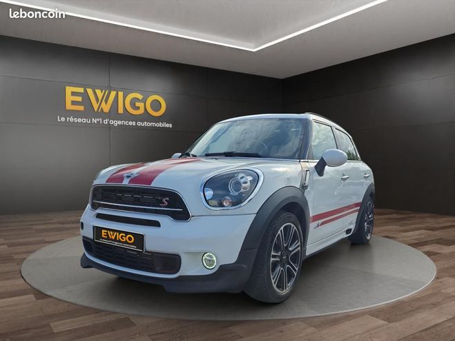 Mini Countryman 2.0 SD 145 COOPER JOHN WORKS ALL4 GARANT Blanc de 2014