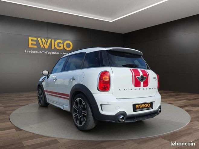 Mini Countryman 2.0 SD 145 COOPER JOHN WORKS ALL4 GARANT Blanc de 2014