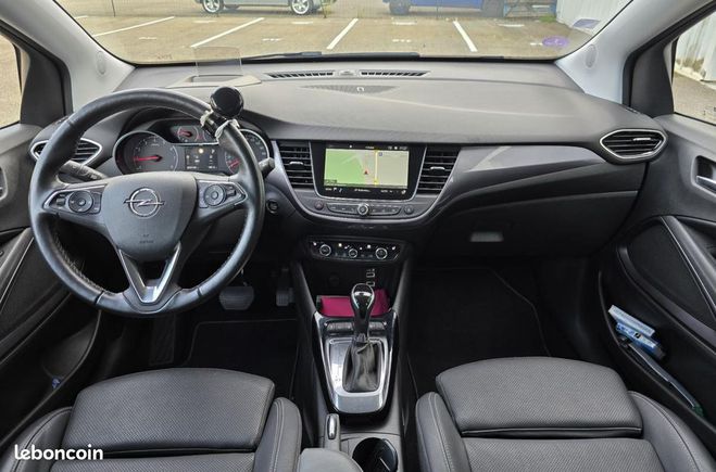 Opel Crossland X 1.2 130ch EDITION CUIR-TETE HAUTE-SIEGES Gris de 2019