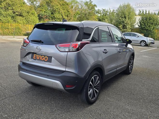 Opel Crossland X 1.2 130ch EDITION CUIR-TETE HAUTE-SIEGES Gris de 2019