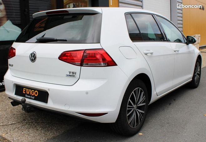 Volkswagen Golf 1.2 TSI 110 ch BlueMotion Technology ALL Blanc de 2016
