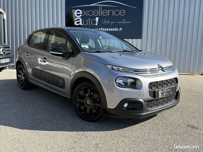 Citroen C3 PURETECH 110CH SHINE S&S EAT6 E6.D-TEMP Gris de 2018
