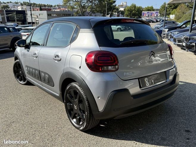 Citroen C3 PURETECH 110CH SHINE S&S EAT6 E6.D-TEMP Gris de 2018