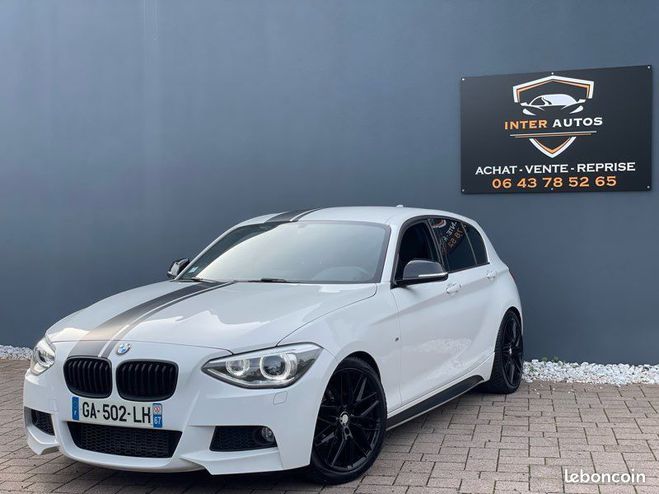 BMW Serie 1 Pack M Sport Blanc de 2015