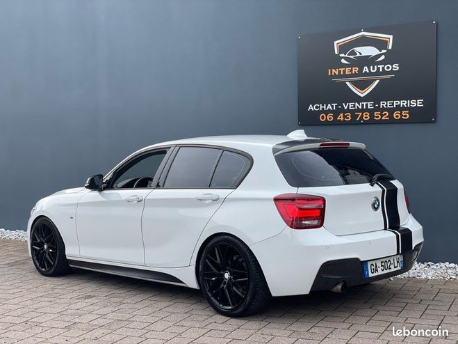BMW Serie 1 Pack M Sport Blanc de 2015