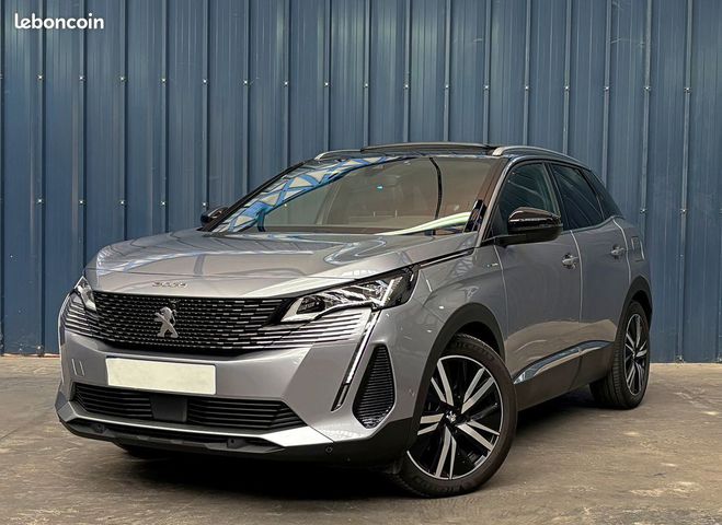 Peugeot 3008 Hybride 225ch GT PACK Toit ouvrant Focal Gris de 2022