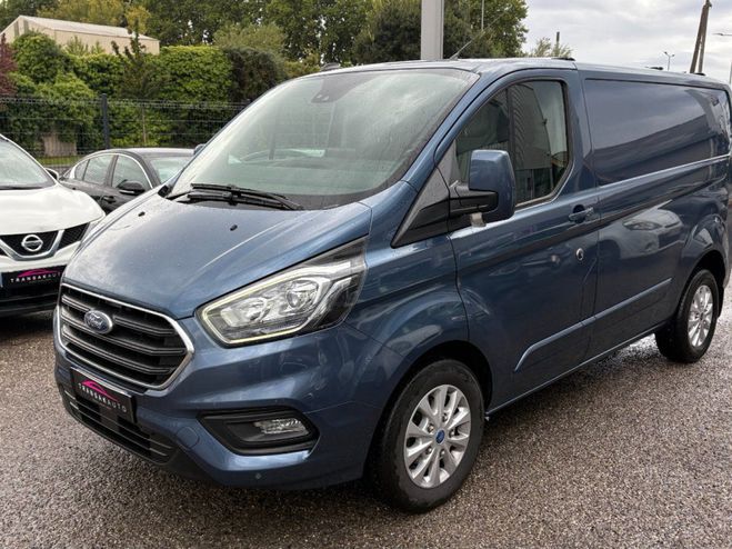 Ford Transit CUSTOM FOURGON LIMITED 2.0 130 ch ~ Cam Bleu de 2019