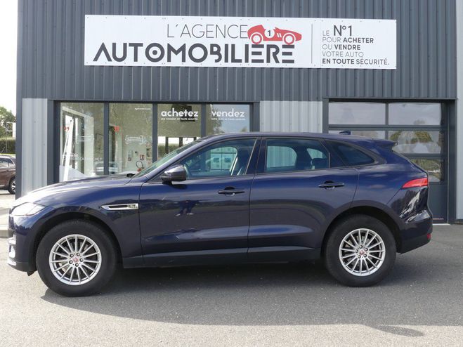 Jaguar F Pace 2.0 D 180 10CV PURE Bleu de 2017