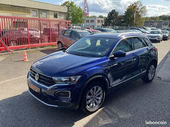 Volkswagen T Roc 2.0 TDI 150CH LOUNGE BUSINESS 4MOTION DS Bleu de 2020