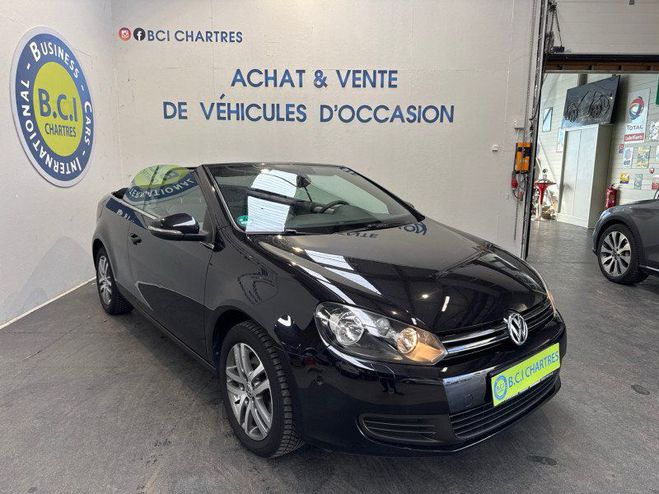 Volkswagen Golf VI CABRIOLET 1.4 TSI 122CH Noir de 2012