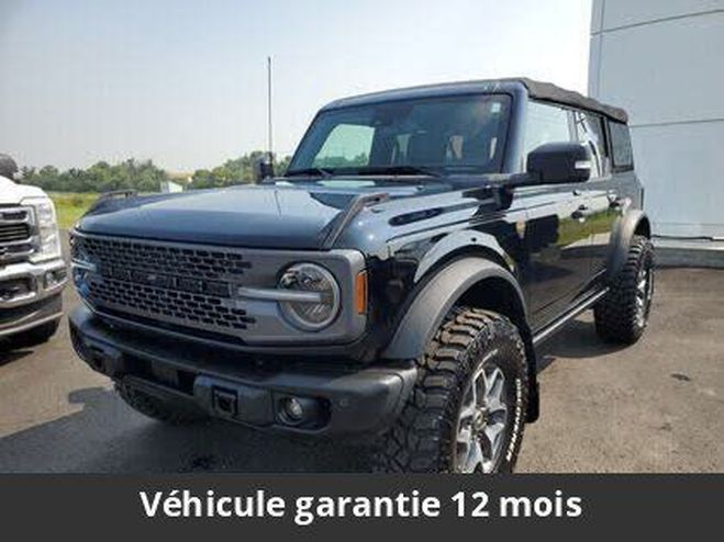 Ford Bronco badlands advanced 4p 4x4 tout compris ho Noir de 2022