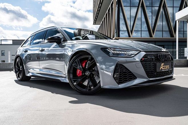 Audi RS6 C8 AVANT 4.0 V8 MATRIX B&O CERAMIC BRAKE Gris de 