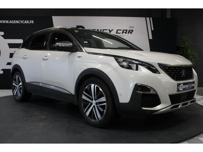 Peugeot 3008 2.0 BlueHDi 180 BV EAT6 GT 1ere main Sui BLANC de 2017
