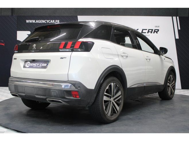 Peugeot 3008 2.0 BlueHDi 180 BV EAT6 GT 1ere main Sui BLANC de 2017