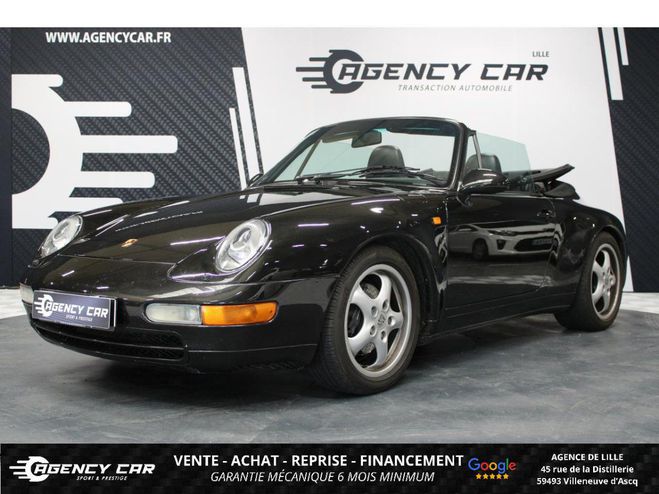Porsche 911 Type 993 Cabriolet 3.6i 285 Carrera Noir de 1997