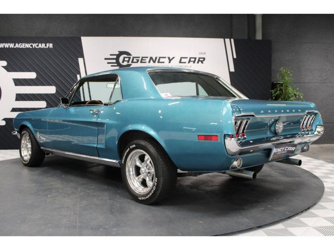 Ford Mustang Coupe 68 Boite Auto Small Block 289 Enti Turquoise de 1968