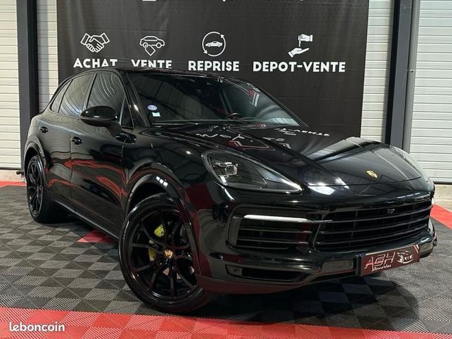 Porsche Cayenne 3.0 V6 462ch E-Hybrid Noir de 2019