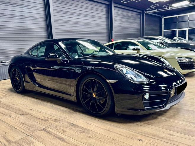 Porsche Cayman (981) (2) 2.7 BLACK EDITION 275CH PDK Noir Mtallis de 2016
