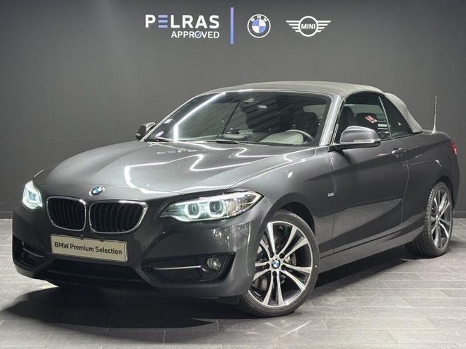 BMW Serie 2 Cabriolet 228i 245ch Sport Mineralgrau de 2016
