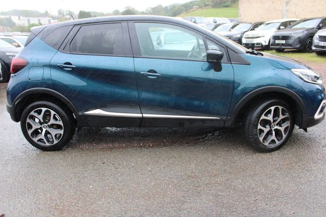 Renault Captur II TCE 120 CV ENERGY INTENSE GPS 3D CAM Bleu / Toit Noir de 2017