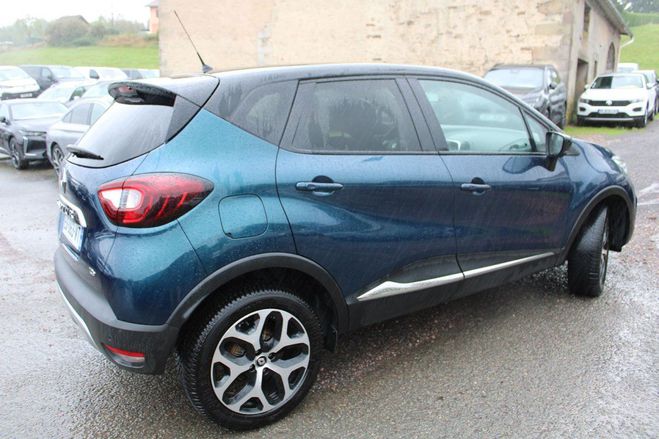 Renault Captur II TCE 120 CV ENERGY INTENSE GPS 3D CAM Bleu / Toit Noir de 2017
